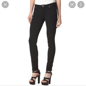 Michael Kors black skinny jeans, size 2, gold hardware. NWOT